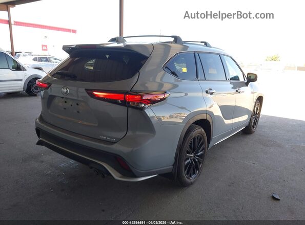 5TDKDRBH3SS590778 2025 TOYOTA HIGHLANDER Gray Задня права чверть