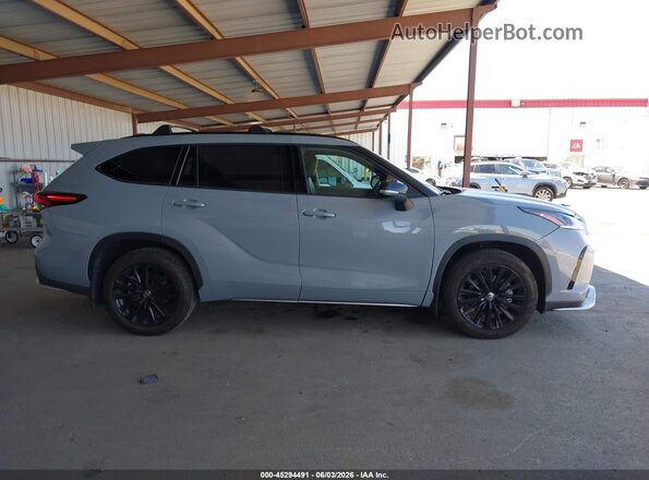 5TDKDRBH3SS590778 2025 TOYOTA HIGHLANDER Gray Вид задньої частини салону