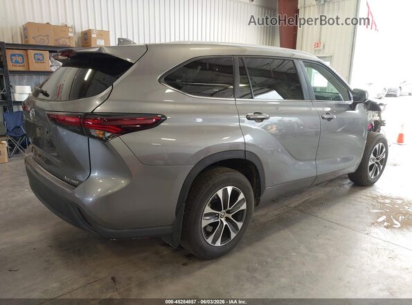 5TDKDRBH3SS593602 2025 TOYOTA HIGHLANDER Gray Հետևի աջ