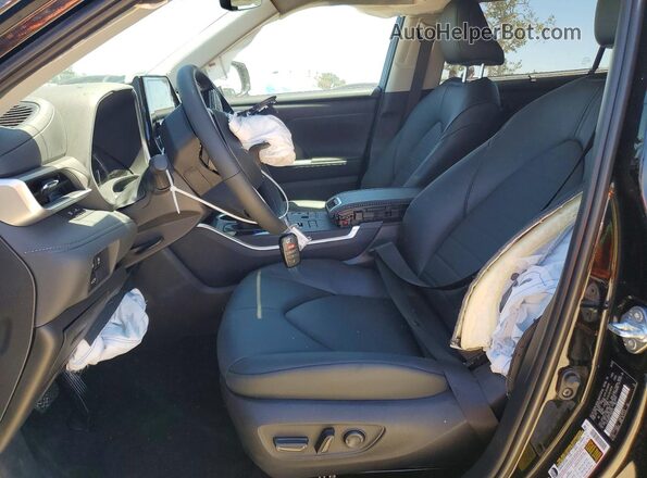 5TDKDRBH4TS609579 2026 TOYOTA HIGHLANDER Black წინა სალონის ხედი