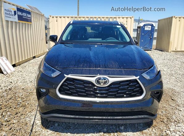 5TDKDRBH4TS609579 2026 TOYOTA HIGHLANDER Black წინა ხედი