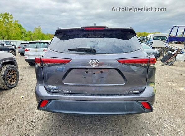5TDKDRBH5PS000703 2023 TOYOTA HIGHLANDER Gray 