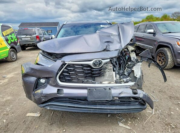 5TDKDRBH5PS000703 2023 TOYOTA HIGHLANDER Gray 