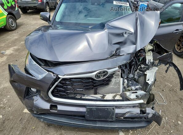 5TDKDRBH5PS000703 2023 TOYOTA HIGHLANDER Gray 