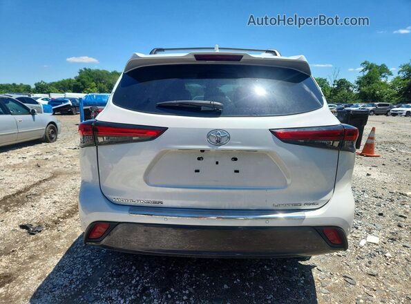5TDKDRBH5PS020580 2023 TOYOTA HIGHLANDER White Vista trasera