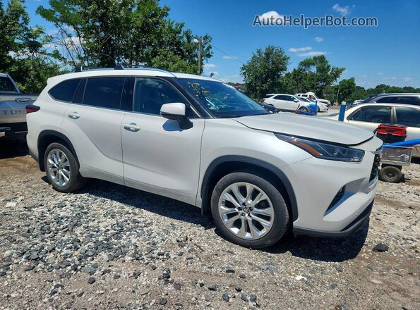 5TDKDRBH5PS020580 2023 TOYOTA HIGHLANDER White Delantero derecho