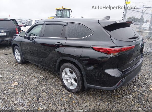 5TDKDRBH5PS523820 2023 TOYOTA HIGHLANDER Black Հետևի ձախ