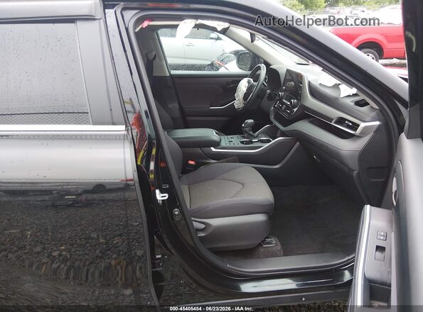 5TDKDRBH5PS523820 2023 TOYOTA HIGHLANDER Black Սալոնի դիմացի տեսք