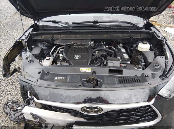 5TDKDRBH5PS523820 2023 TOYOTA HIGHLANDER Black Հետևի տեսք