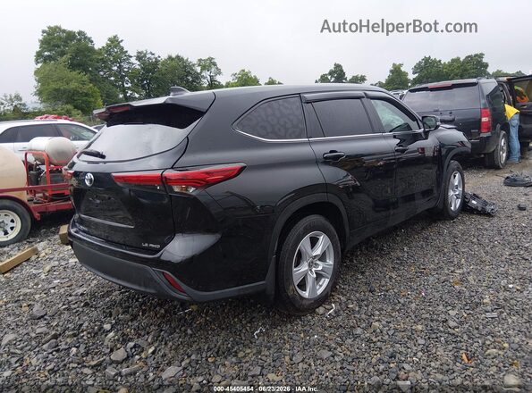5TDKDRBH5PS523820 2023 TOYOTA HIGHLANDER Black Հետևի աջ