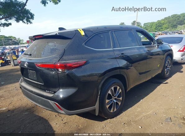 5TDKDRBH5PS526345 2023 TOYOTA HIGHLANDER Black Trasero derecho