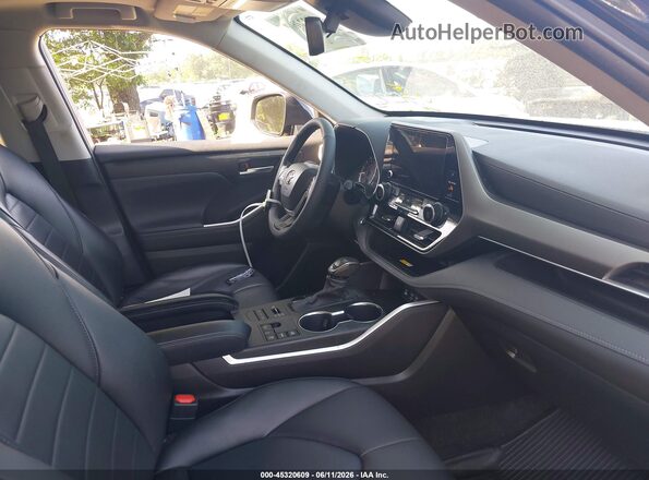 5TDKDRBH5PS526345 2023 TOYOTA HIGHLANDER Black Vista interior delantera