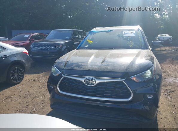 5TDKDRBH5PS526345 2023 TOYOTA HIGHLANDER Black Vista frontal