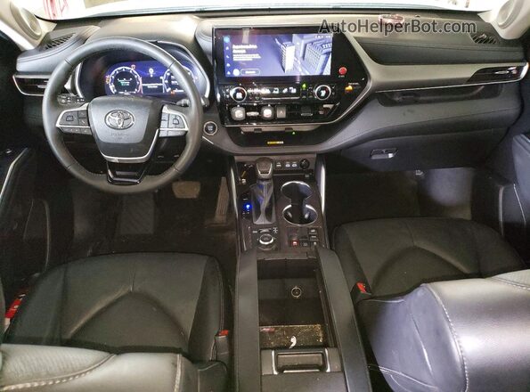 5TDKDRBH5RS537607 2024 TOYOTA HIGHLANDER Белый Вид панели приборов