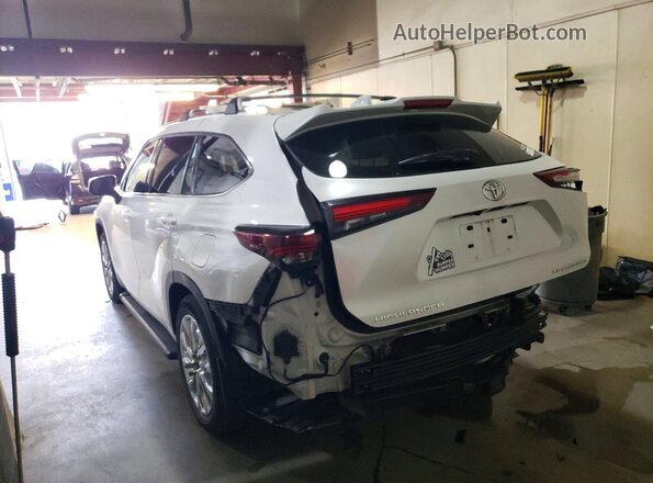 5TDKDRBH5RS537607 2024 TOYOTA HIGHLANDER Белый Задняя левая четверть