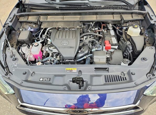 5TDKDRBH5RS559770 2024 TOYOTA HIGHLANDER Blue Widok komory silnika
