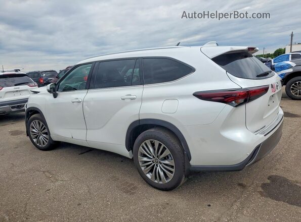 5TDKDRBH5RS564595 2024 TOYOTA HIGHLANDER White უკანა მარცხენა