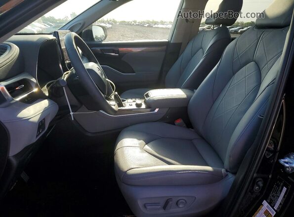 5TDKDRBH5TS597622 2026 TOYOTA HIGHLANDER Black Սալոնի դիմացի տեսք