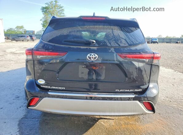 5TDKDRBH5TS597622 2026 TOYOTA HIGHLANDER Black Հետևի տեսք