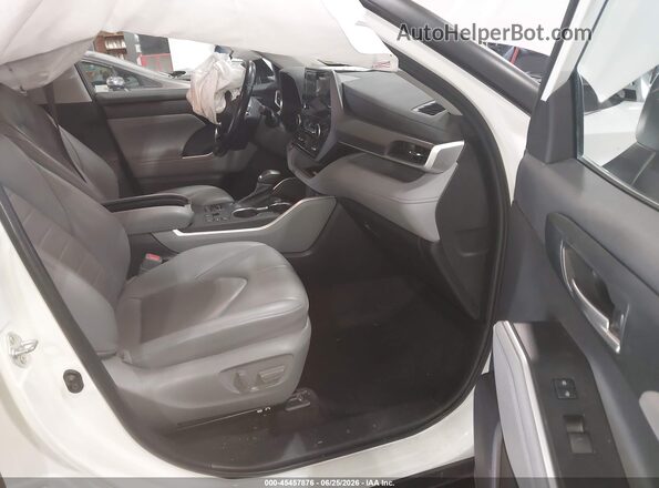 5TDKDRBH6PS004288 2023 TOYOTA HIGHLANDER White Front interior view