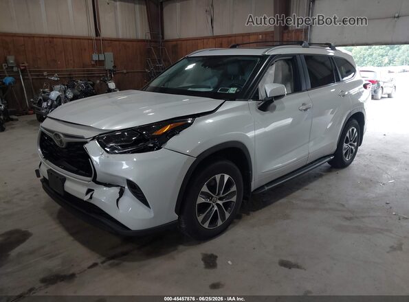 5TDKDRBH6PS004288 2023 TOYOTA HIGHLANDER White Front left