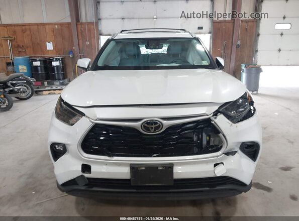 5TDKDRBH6PS004288 2023 TOYOTA HIGHLANDER White Instrument cluster view