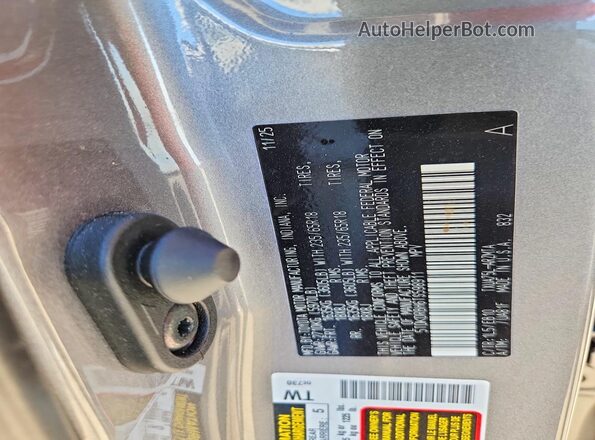 5TDKDRBH6TS598911 2026 TOYOTA HIGHLANDER Серый 
