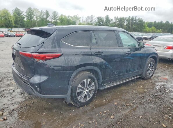 5TDKDRBH7PS014697 2023 TOYOTA HIGHLANDER Black Trasero derecho