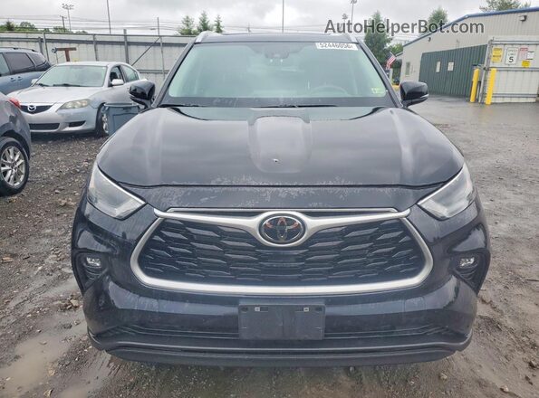 5TDKDRBH7PS014697 2023 TOYOTA HIGHLANDER Black Vista frontal