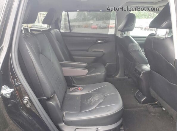 5TDKDRBH7PS014697 2023 TOYOTA HIGHLANDER Black Vista interior trasera