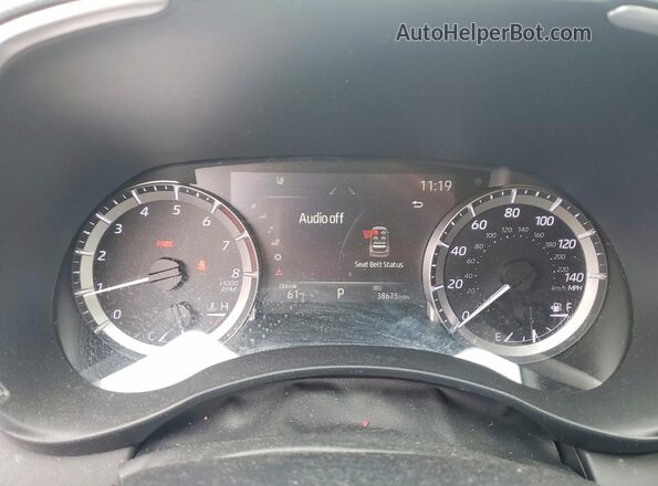 5TDKDRBH7PS014697 2023 TOYOTA HIGHLANDER Black Vista del cuadro de instrumentos