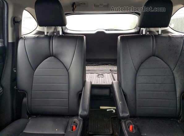 5TDKDRBH7PS014697 2023 TOYOTA HIGHLANDER Black Vista de los asientos traseros