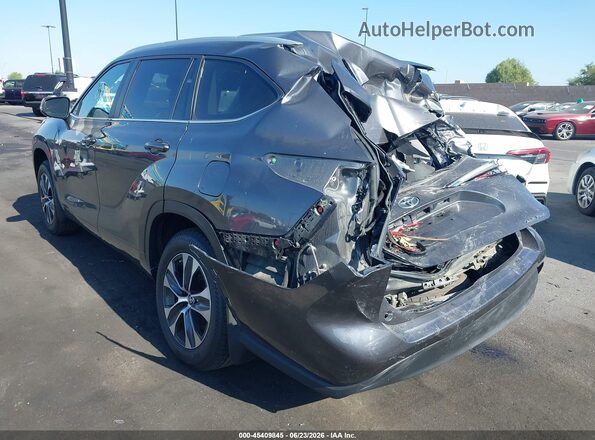 5TDKDRBH7PS033511 2023 TOYOTA HIGHLANDER Серый Задняя левая четверть