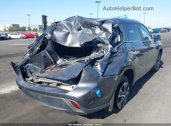 5TDKDRBH7PS033511 2023 TOYOTA HIGHLANDER Серый Задняя правая четверть
