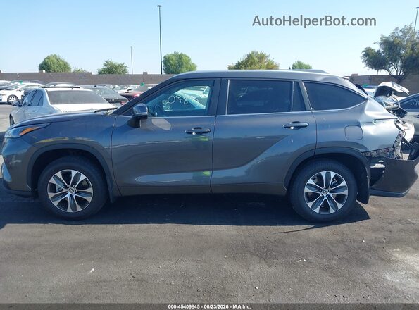 5TDKDRBH7PS033511 2023 TOYOTA HIGHLANDER Серый Панорамный вид салона 360°
