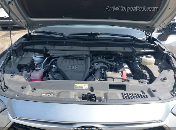 5TDKDRBH7PS507134 2023 TOYOTA HIGHLANDER Серебряный Вид сзади