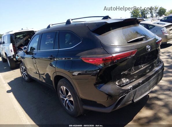 5TDKDRBH7PS522586 2023 TOYOTA HIGHLANDER Black უკანა მარცხენა
