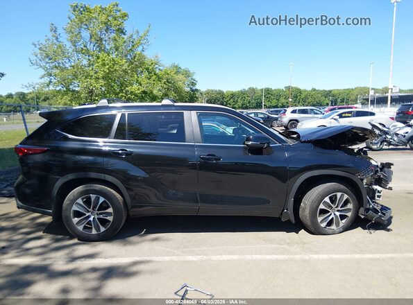 5TDKDRBH7PS522586 2023 TOYOTA HIGHLANDER Black უკანა სალონის ხედი
