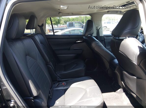 5TDKDRBH7PS522586 2023 TOYOTA HIGHLANDER Black VIN კოდის სტიკერის ხედი