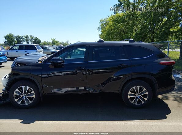 5TDKDRBH7PS522586 2023 TOYOTA HIGHLANDER Black სალონის 360-გრადუსიანი ხედი