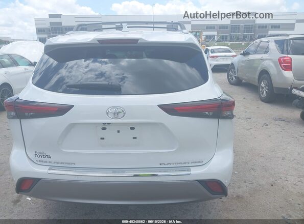 5TDKDRBH7SS593909 2025 TOYOTA HIGHLANDER White 