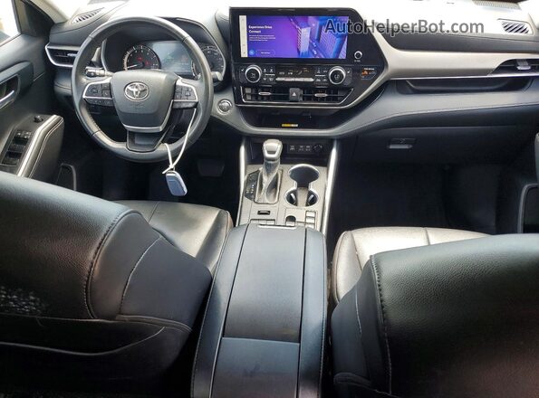 5TDKDRBH8PS041150 2023 TOYOTA HIGHLANDER Gray წინა პანელის ხედი