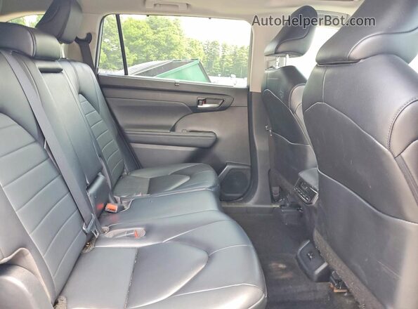 5TDKDRBH8PS041150 2023 TOYOTA HIGHLANDER Gray უკანა სალონის ხედი
