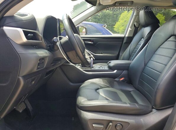 5TDKDRBH8PS041150 2023 TOYOTA HIGHLANDER Gray წინა სალონის ხედი
