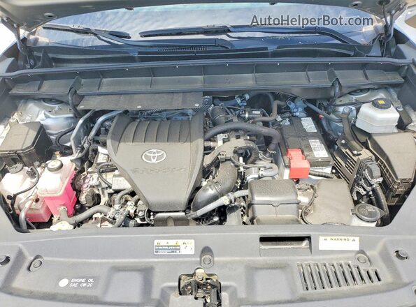 5TDKDRBH8PS041150 2023 TOYOTA HIGHLANDER Gray ძრავის განყოფილების ხედი