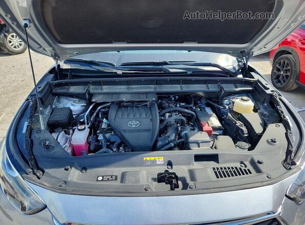 5TDKDRBH8PS046705 2023 TOYOTA HIGHLANDER Silver Вид підкапотного простору