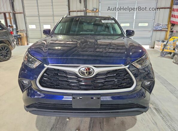 5TDKDRBH8TS598599 2026 TOYOTA HIGHLANDER Blue Front view