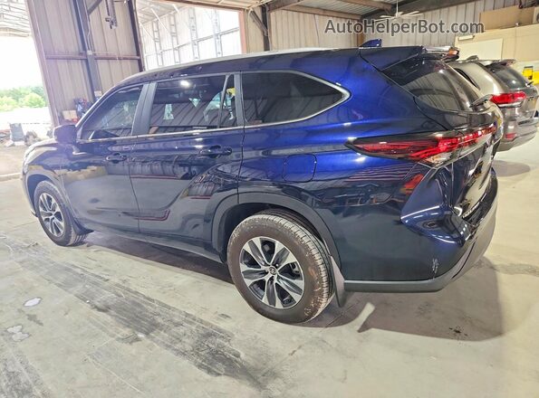 5TDKDRBH8TS598599 2026 TOYOTA HIGHLANDER Blue Rear left