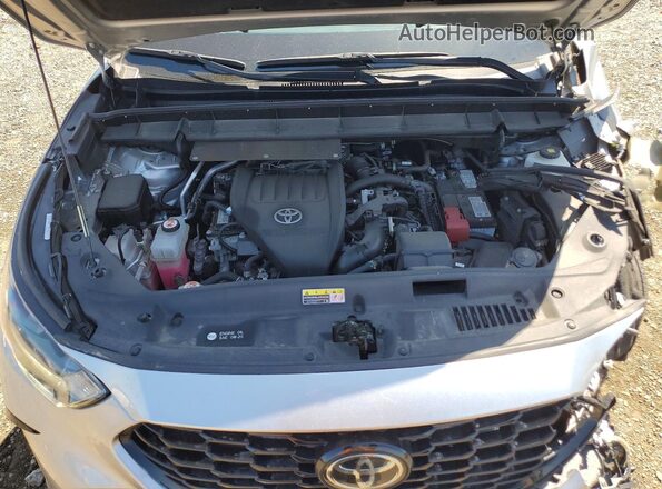 5TDKDRBH9PS508608 2023 TOYOTA HIGHLANDER Silver Vista del compartimento del motor