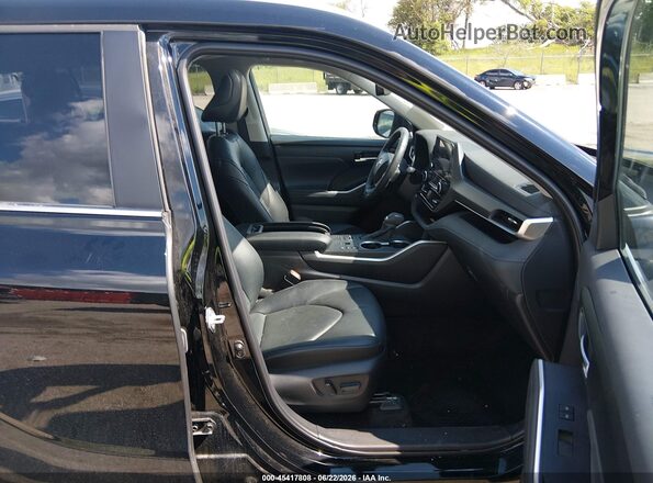 5TDKDRBH9RS565880 2024 TOYOTA HIGHLANDER Black Vista interior delantera